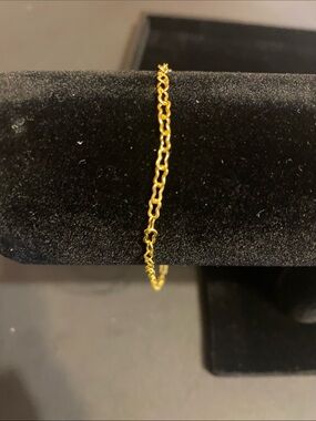 Delicate Gold Link Bracelet - Women Jewelry